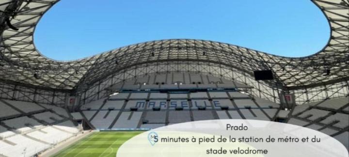 T4 Prado Velodrome Plage 3 Chambres マルセイユ エクステリア 写真